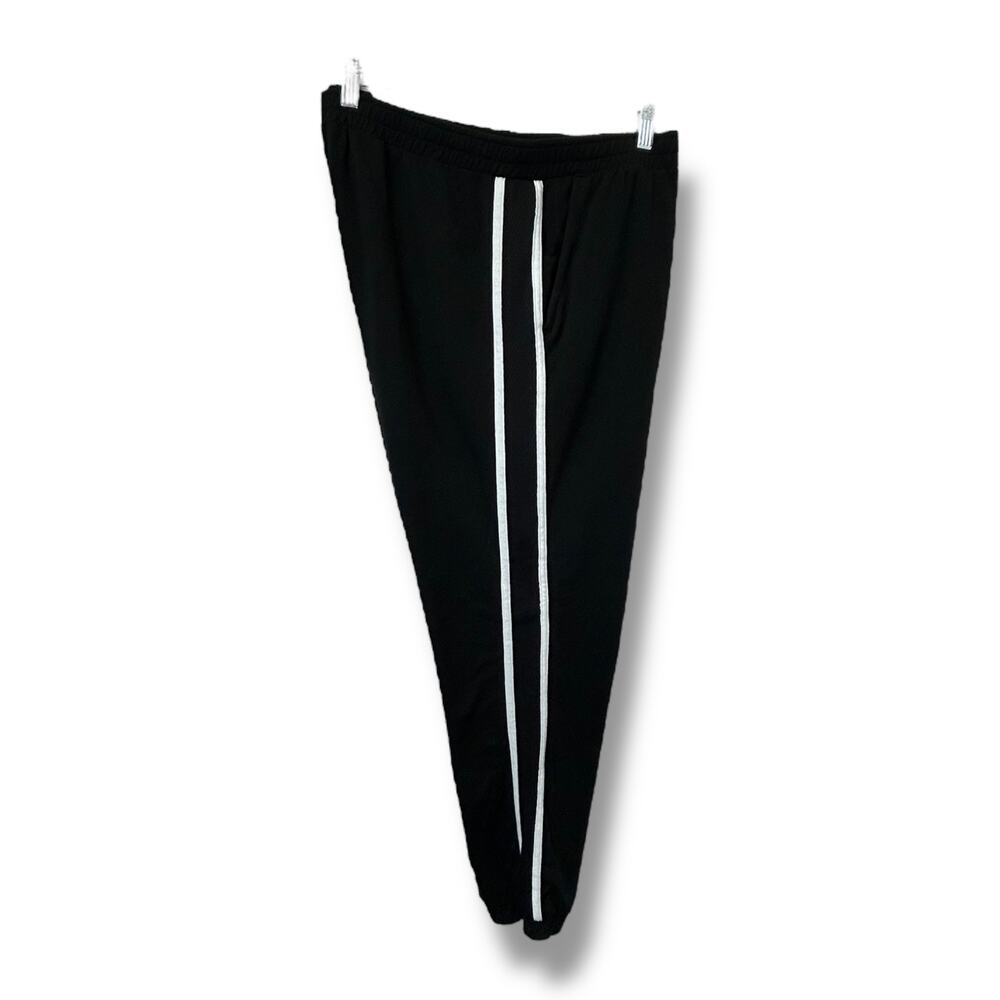 Champion Mens Athletic Track Joggers with Sporty Stripe Active Black/White XXL - Picture 9 of 16